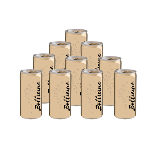 Box Vino Bollicine in lattina x 10